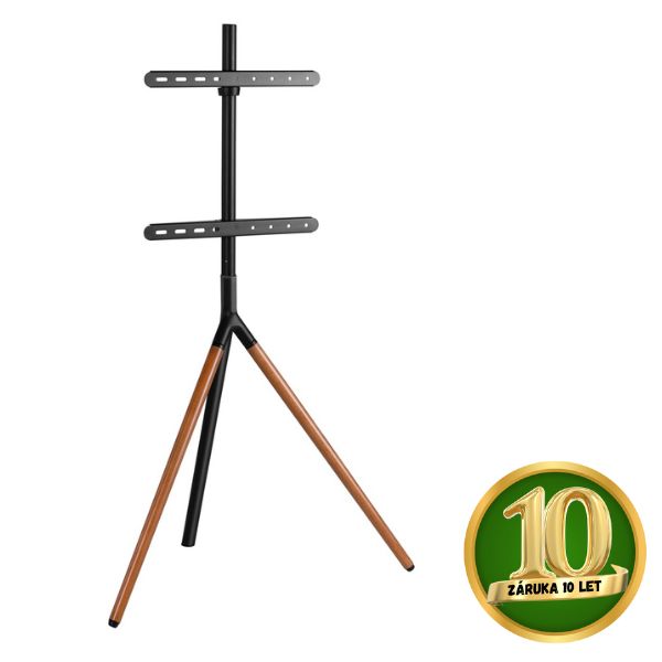 Stojan na TV 45″- 65″ na podlahu Holmios, otočný o 70°, nosnost 32kg, černý, 10 let záruka Stojan na TV 45″- 65″ na podlahu Holmios, otočný o 70°, nosnost 32kg, černý, 10 let záruka