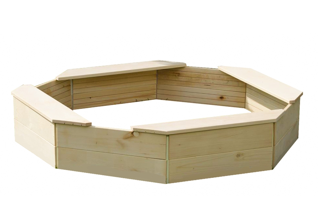 Dřevěné pískoviště osmihranné Dřevěné pískoviště osmihranné