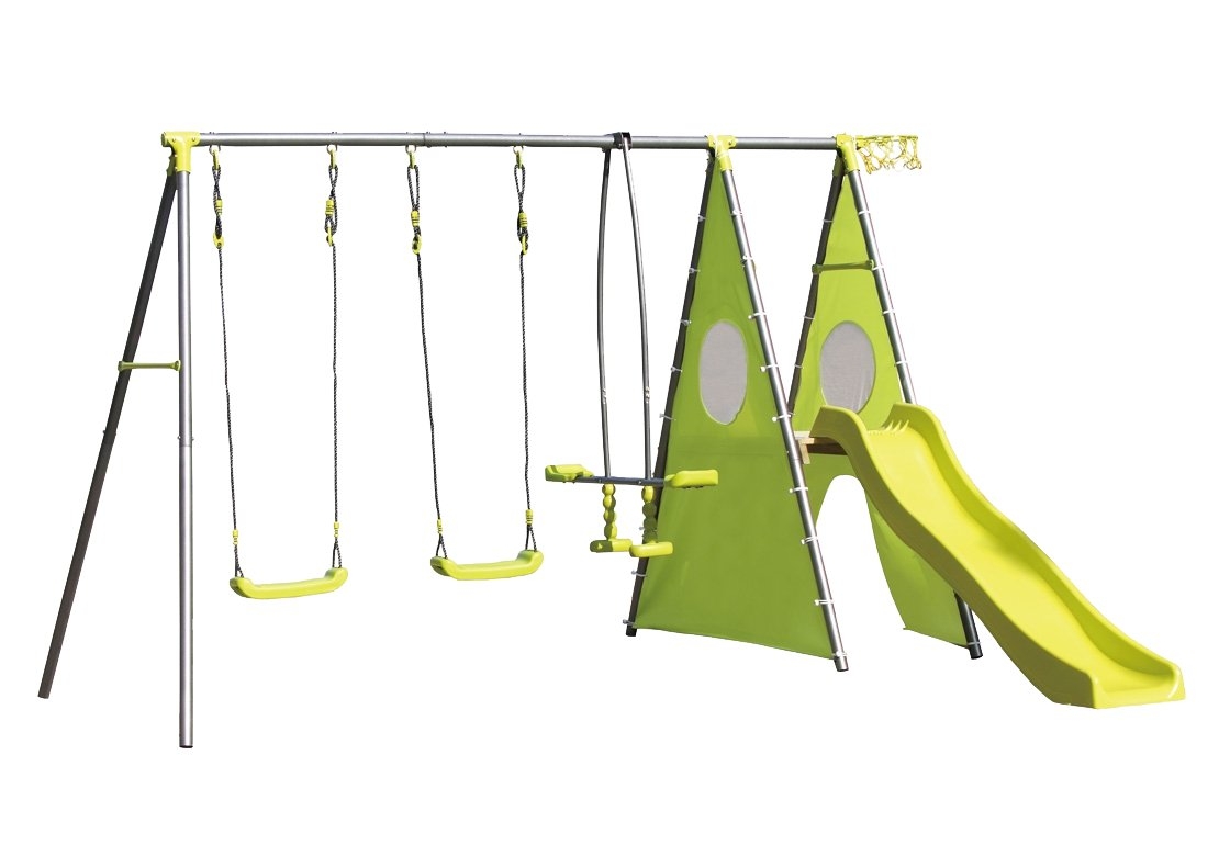 Dětská houpačka Marimex 112 se skluzavkou Dětská houpačka Marimex 112 se skluzavkou