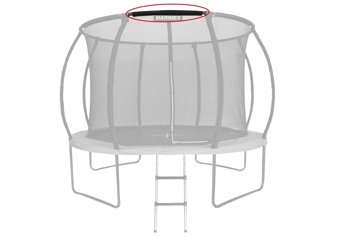 Náhradní tyč obruče pro trampolínu Marimex 244 cm Premium – 103 cm Náhradní tyč obruče pro trampolínu Marimex 244 cm Premium – 103 cm