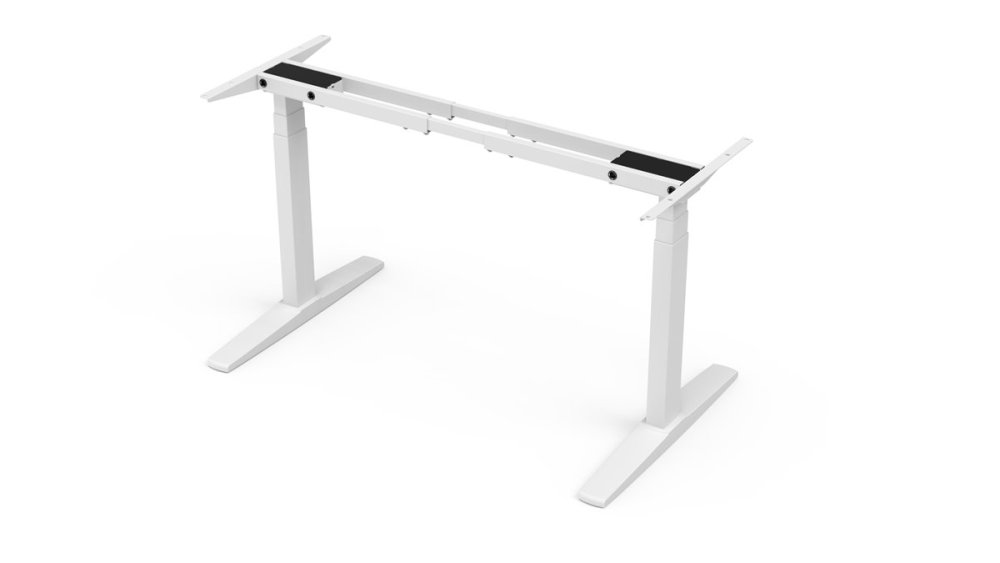 Antares Elektricky výškově nastavitelný stůl AXIS — bílý, bez desky Antares Elektricky výškově nastavitelný stůl AXIS — bílý, bez desky