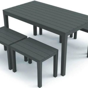 Zahradní set ARCOS 1 + 4 — antracit