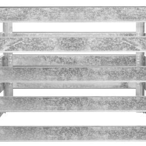 Kompostér plechový 560L 93x93x70cm