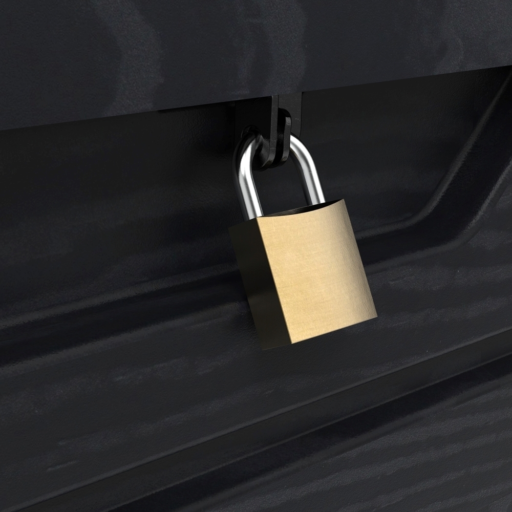 DOLOMITI 410 L zahradní plastový úložný box – grafit DOLOMITI 410 L zahradní plastový úložný box – grafit