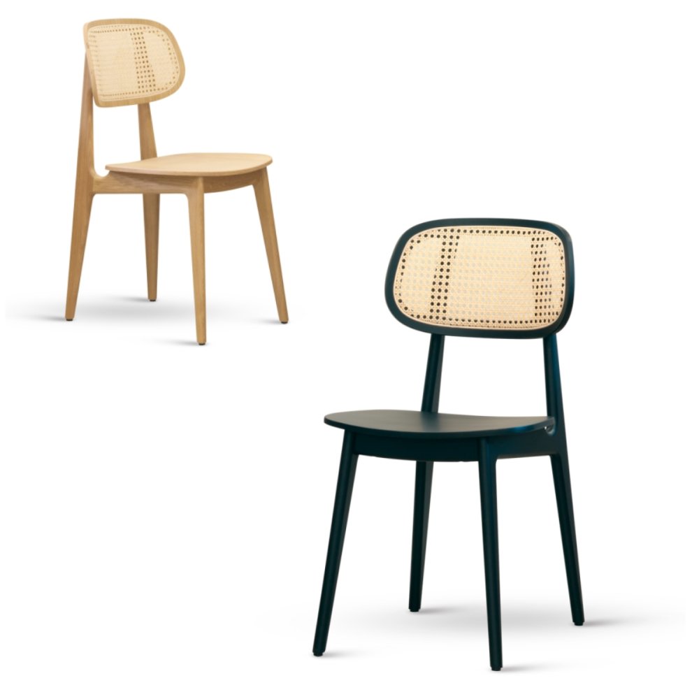 Stima Židle BUNNY – Klasická židle s výpletem, více barevných variant černá Stima Židle BUNNY – Klasická židle s výpletem, více barevných variant černá