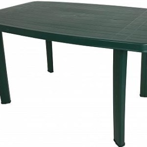 Zahradní stůl ROA — plast, zelená