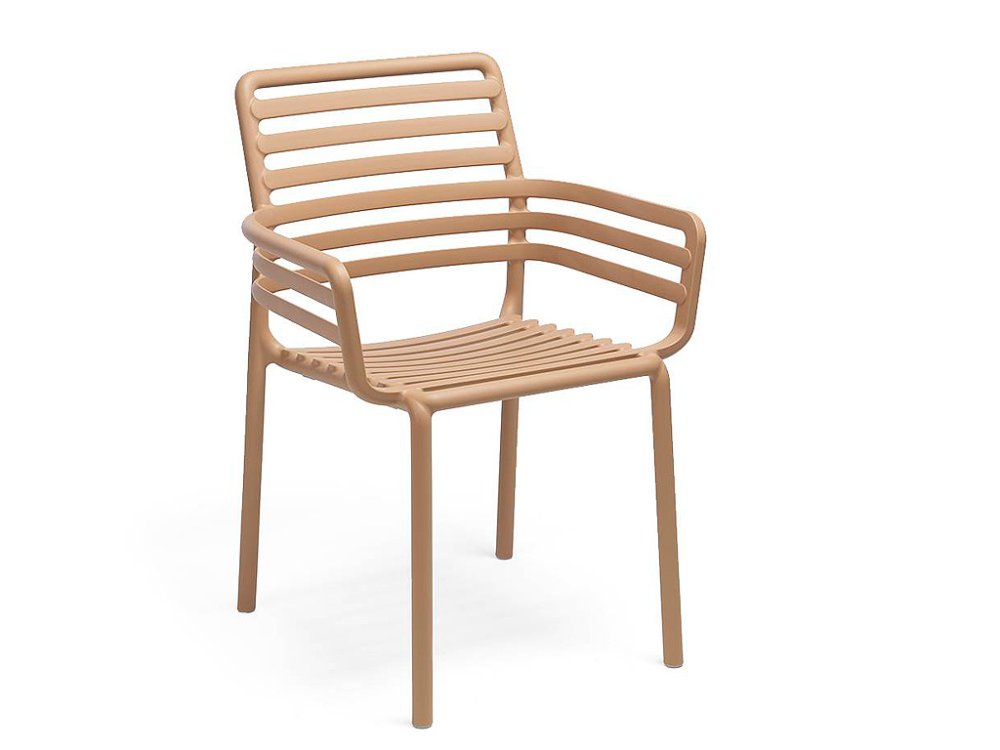 Stima Moderní křesílko DOGA – různé barvy, odolný polypropylen, ideální do exteriéru polypropylen fg cappuccino Stima Moderní křesílko DOGA – různé barvy, odolný polypropylen, ideální do exteriéru polypropylen fg cappuccino