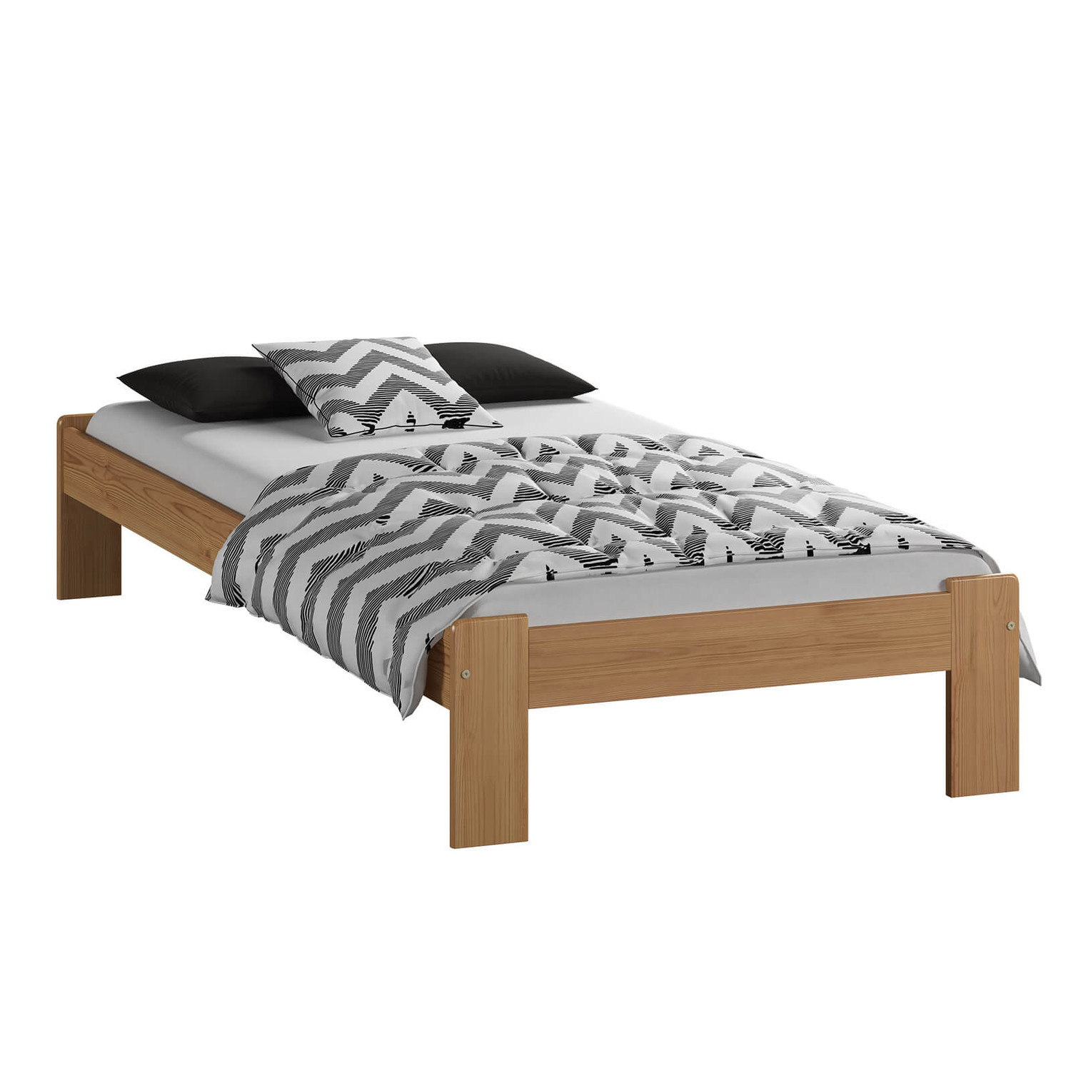 Postel ADA 90x200cm z masivu borovice Postel ADA 90x200cm z masivu borovice