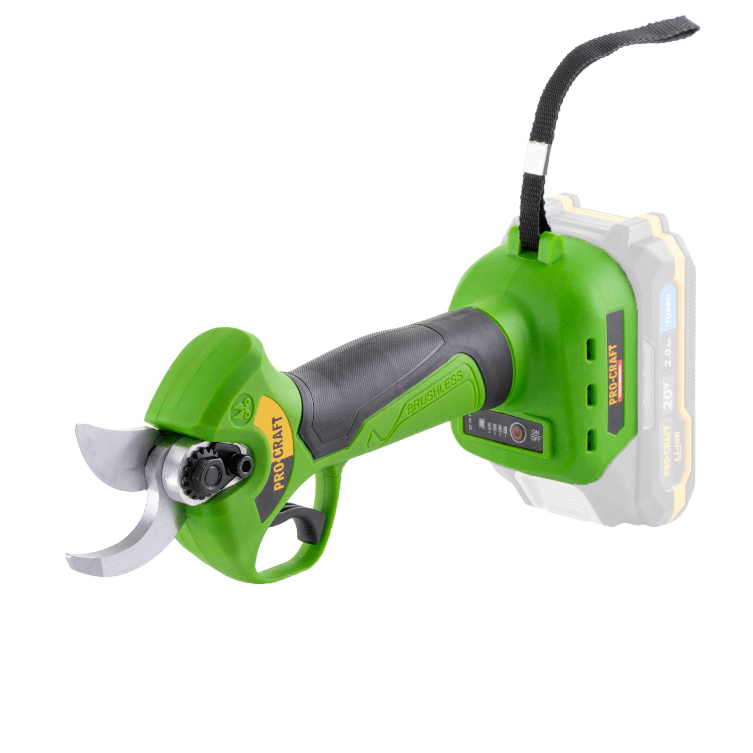 Procraft ES28Li 20V - akumulátorové nůžky na větve (bez akumulátoru a nabíječky) - Obrázek 2