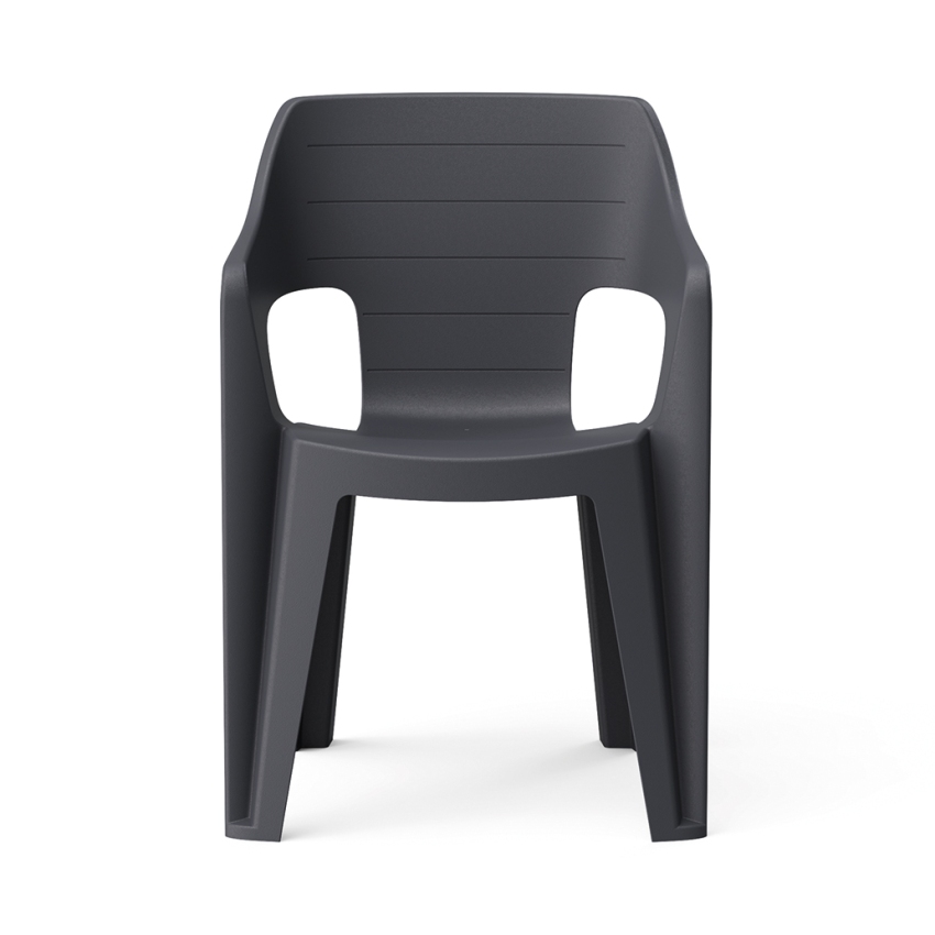 Zahradní židle Keter Bilbao 57 x 57 x 79 cm – grafit Zahradní židle Keter Bilbao 57 x 57 x 79 cm – grafit