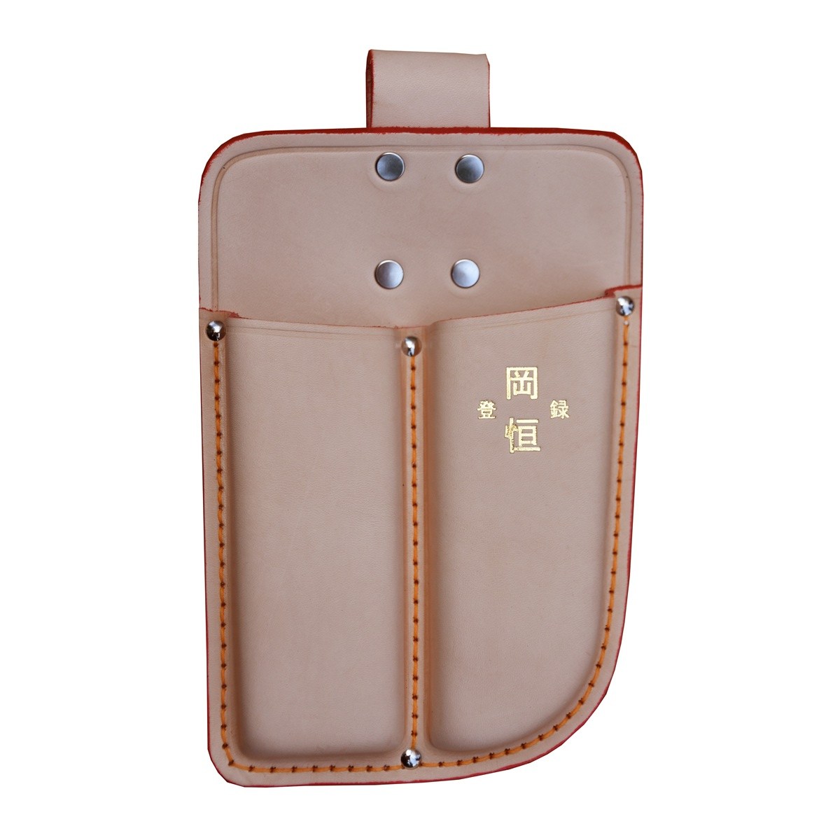 Okatsune 109 – dvojité kožené pouzdro pro nůžky a nářadí Okatsune 109 – dvojité kožené pouzdro pro nůžky a nářadí