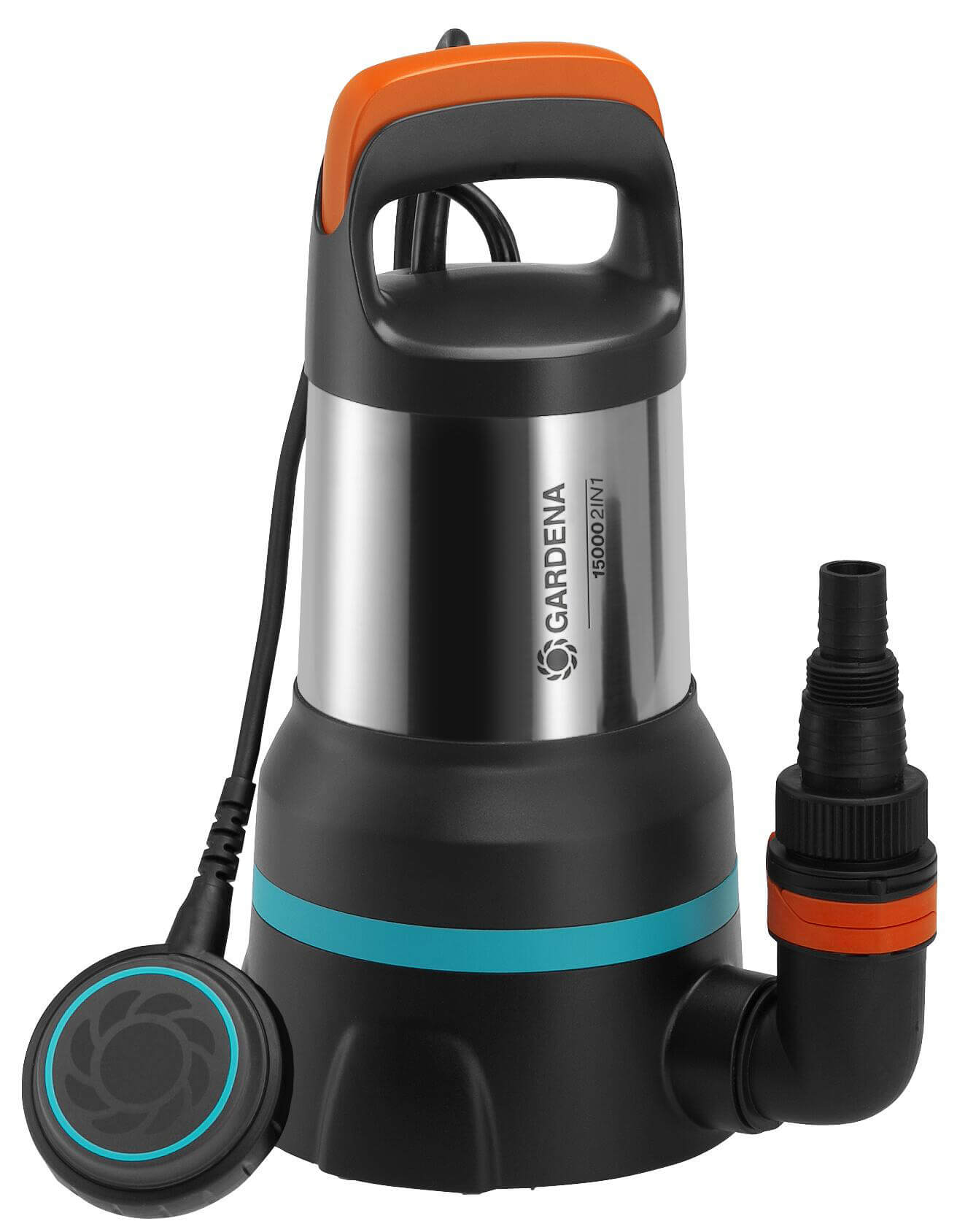 GARDENA Germany GARDENA 15000 – kalové čerpadlo pro čistou / znečištěnou vodu GARDENA Germany GARDENA 15000 – kalové čerpadlo pro čistou / znečištěnou vodu