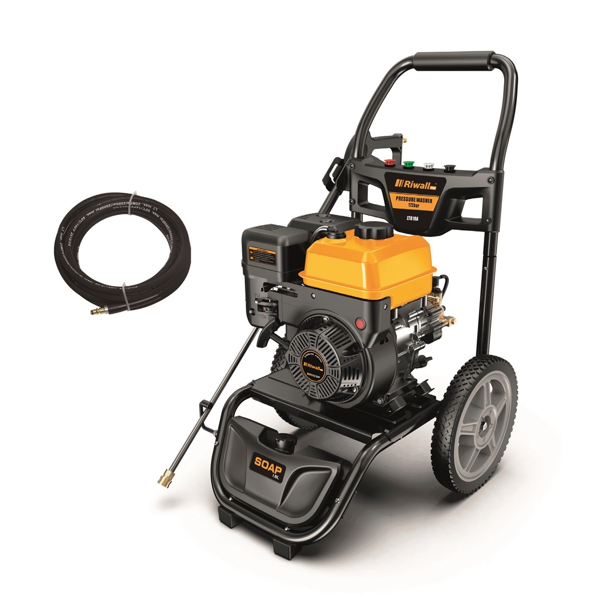 Riwall PRO RPPW 207 SET – benzínová tlaková myčka 207 barů s příslušenstvím Riwall PRO RPPW 207 SET – benzínová tlaková myčka 207 barů s příslušenstvím