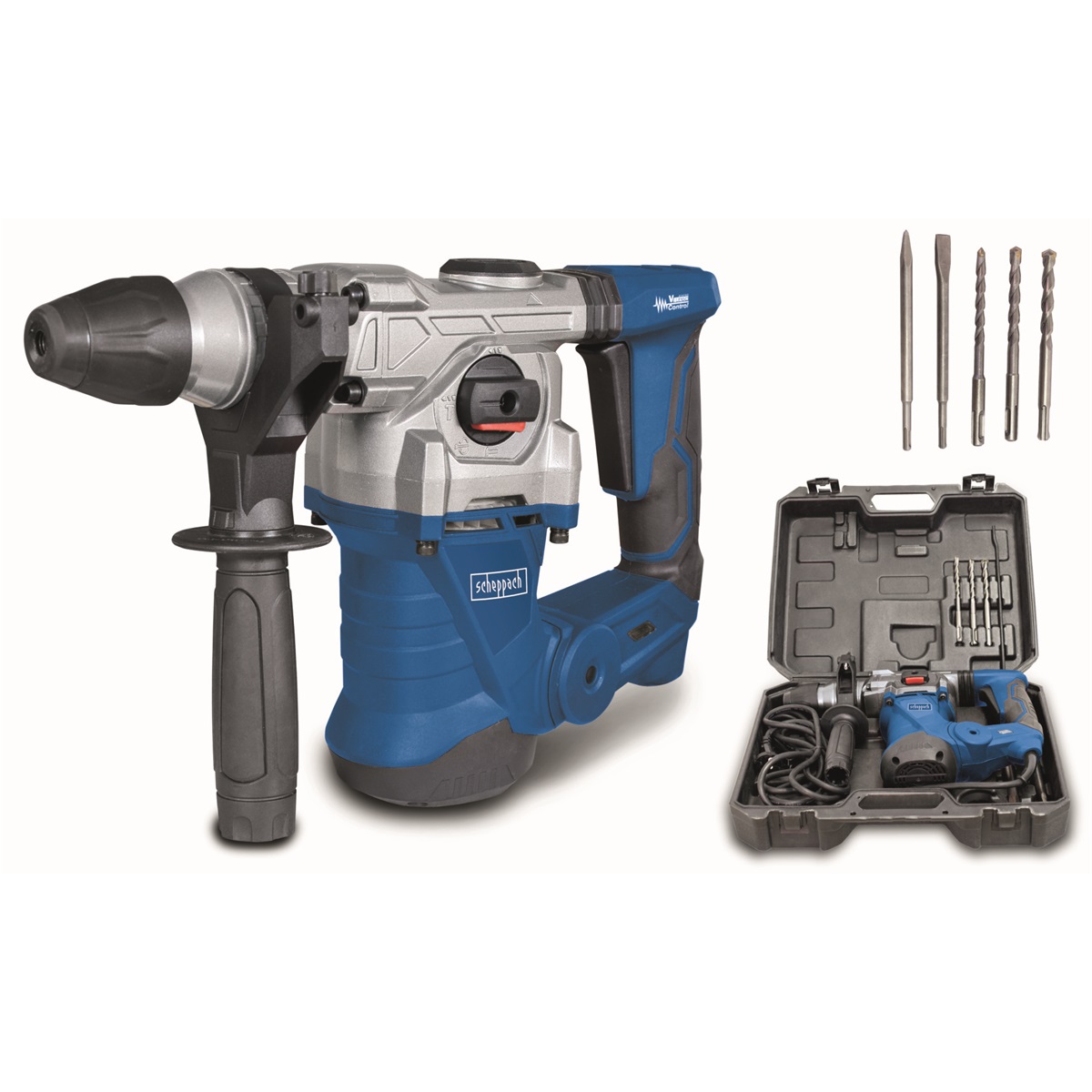 Scheppach DH 1300 PLUS - vrtací/sekací kladivo 6 kg - Obrázek 2