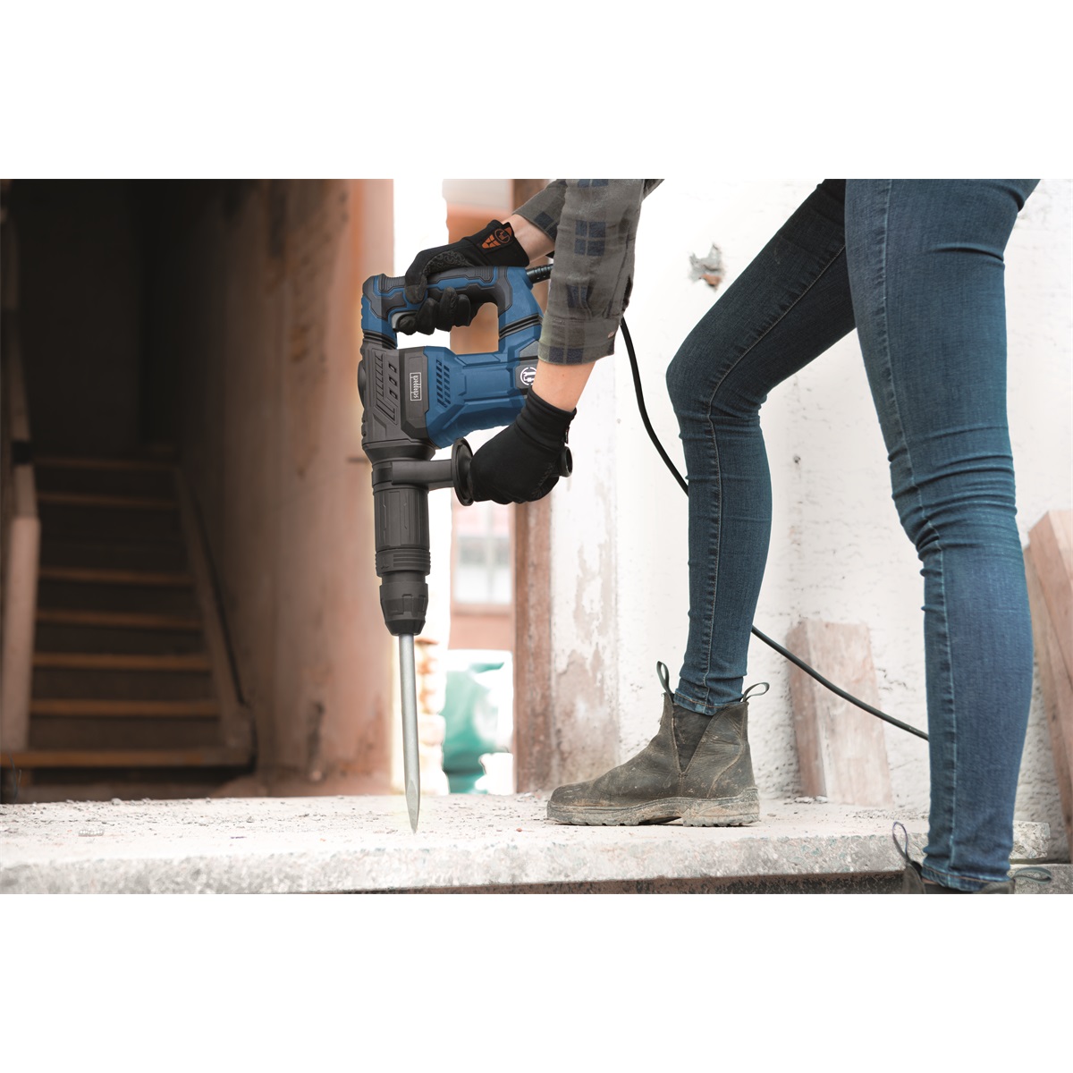 Scheppach AB 1500 X - bourací kladivo 6 kg - Obrázek 2