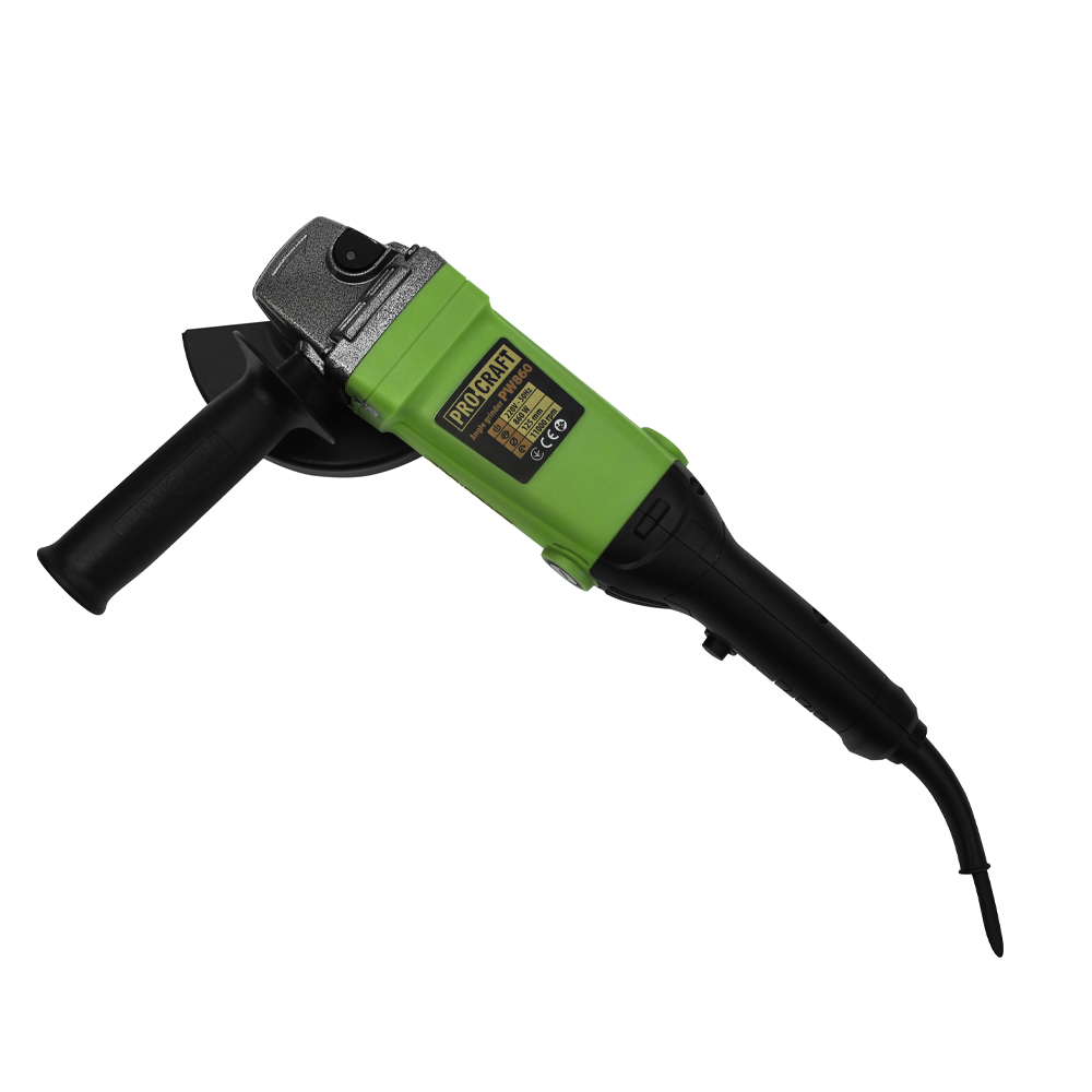 Procraft PW1200 - úhlová bruska + 10x řezný kotouč CD125x1.0b v kovovém boxu - Obrázek 2