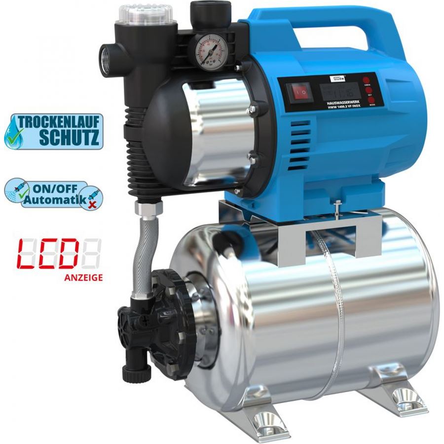 GüDE GMBH Güde HWW 1400.3 VF INOX – domácí vodárna GüDE GMBH Güde HWW 1400.3 VF INOX – domácí vodárna