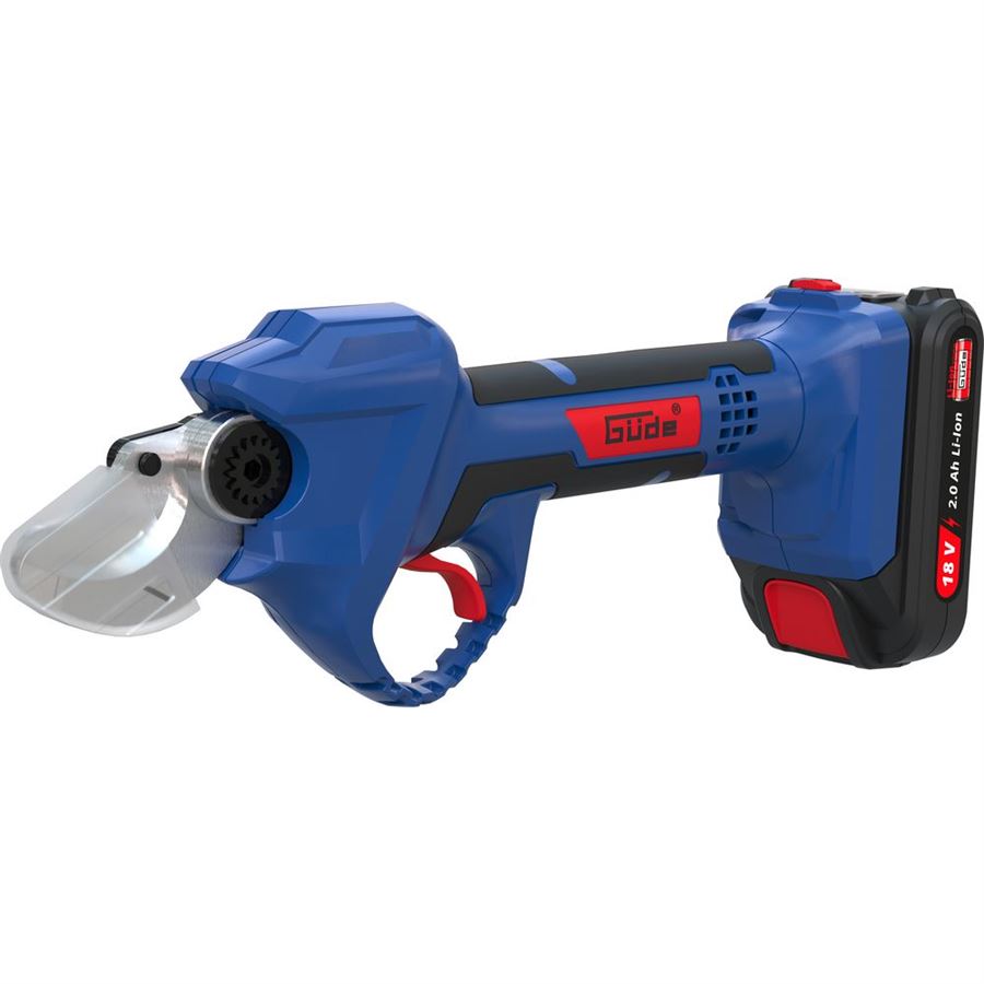 GüDE GMBH Güde ASC 18-201-05 K 18V - akumulátorové nůžky na větve (včetně 2,0 Ah akumulátoru a nabíječky) - Obrázek 2