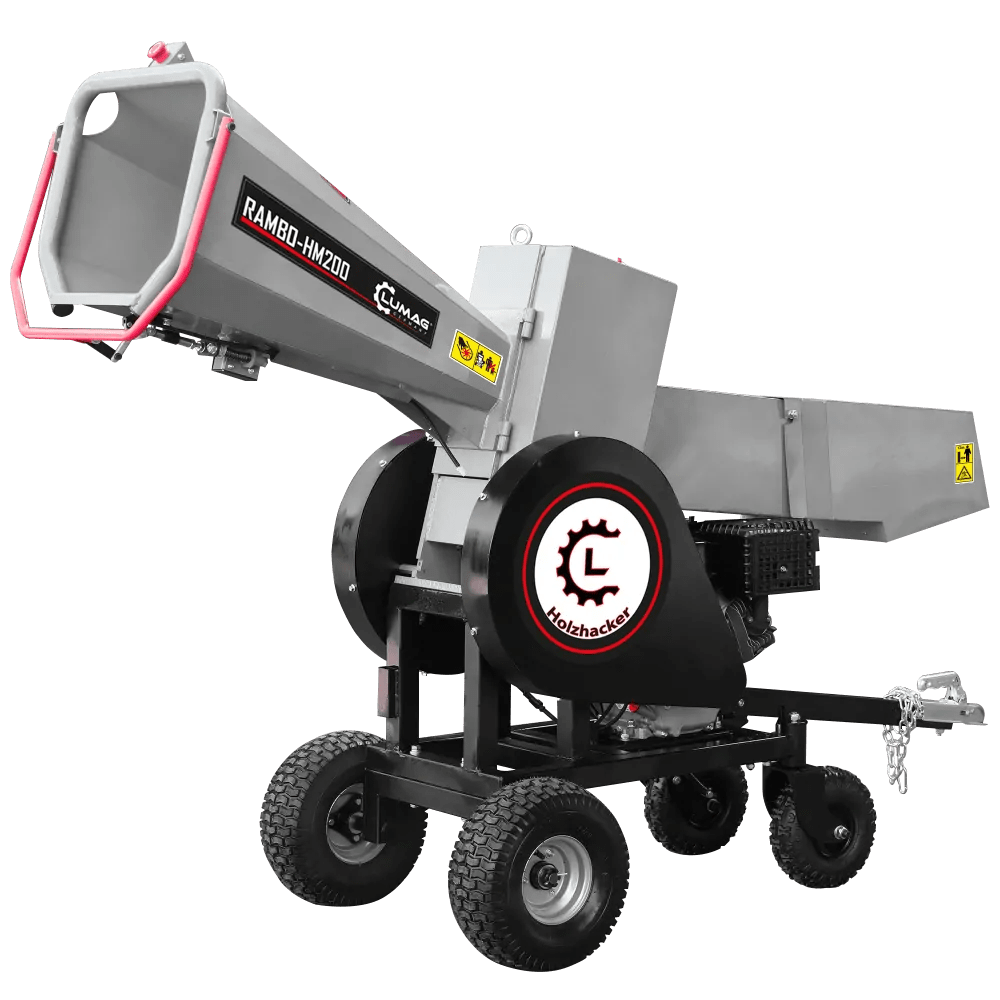 LUMAG GERMANY Lumag RAMBO HM-200 - benzinový zahradní drtič sestavení + příprava k provozu v našem servisu před odesláním - Obrázek 2