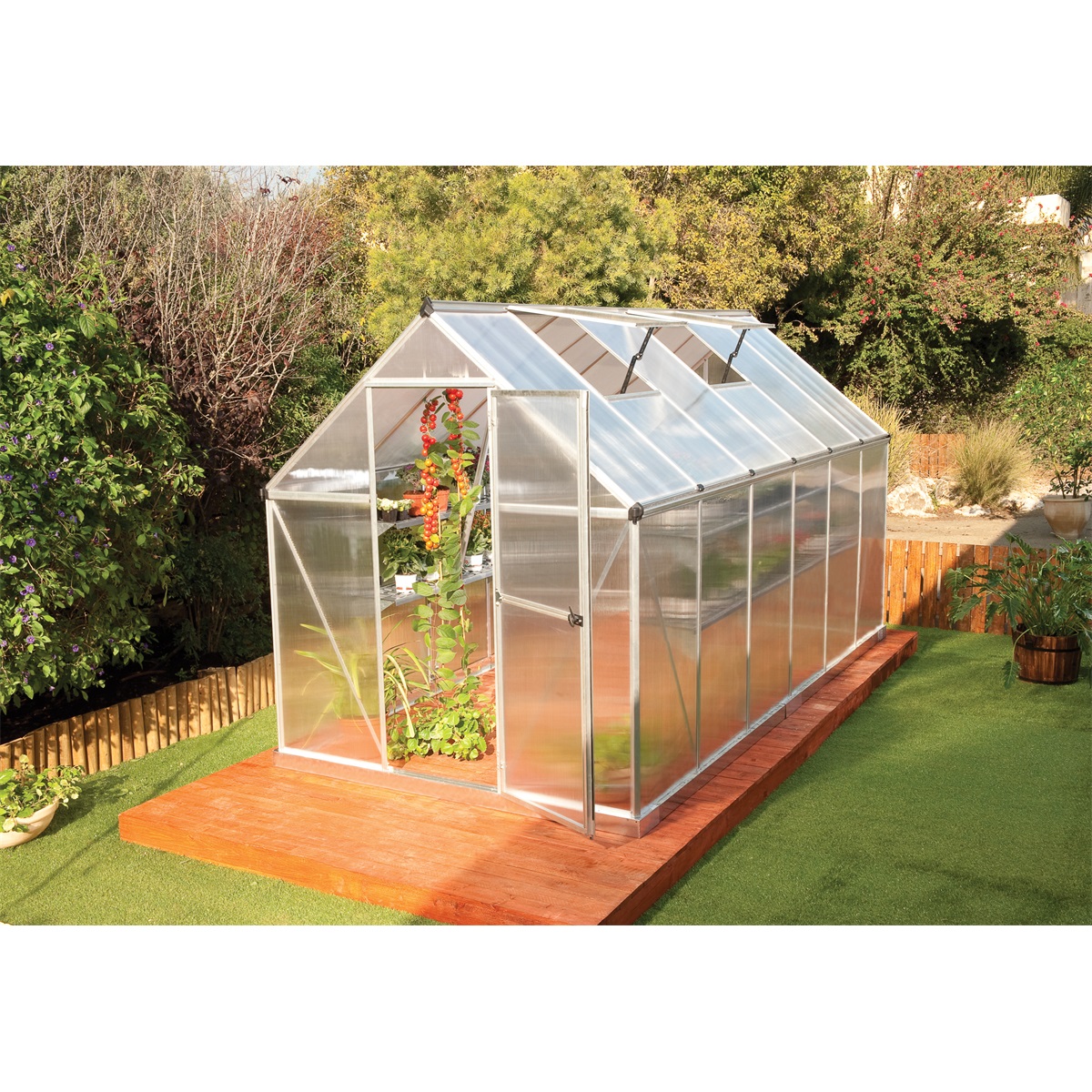 Palram – Canopia Multiline 6×12 – polykarbonátový skleník Palram – Canopia Multiline 6×12 – polykarbonátový skleník