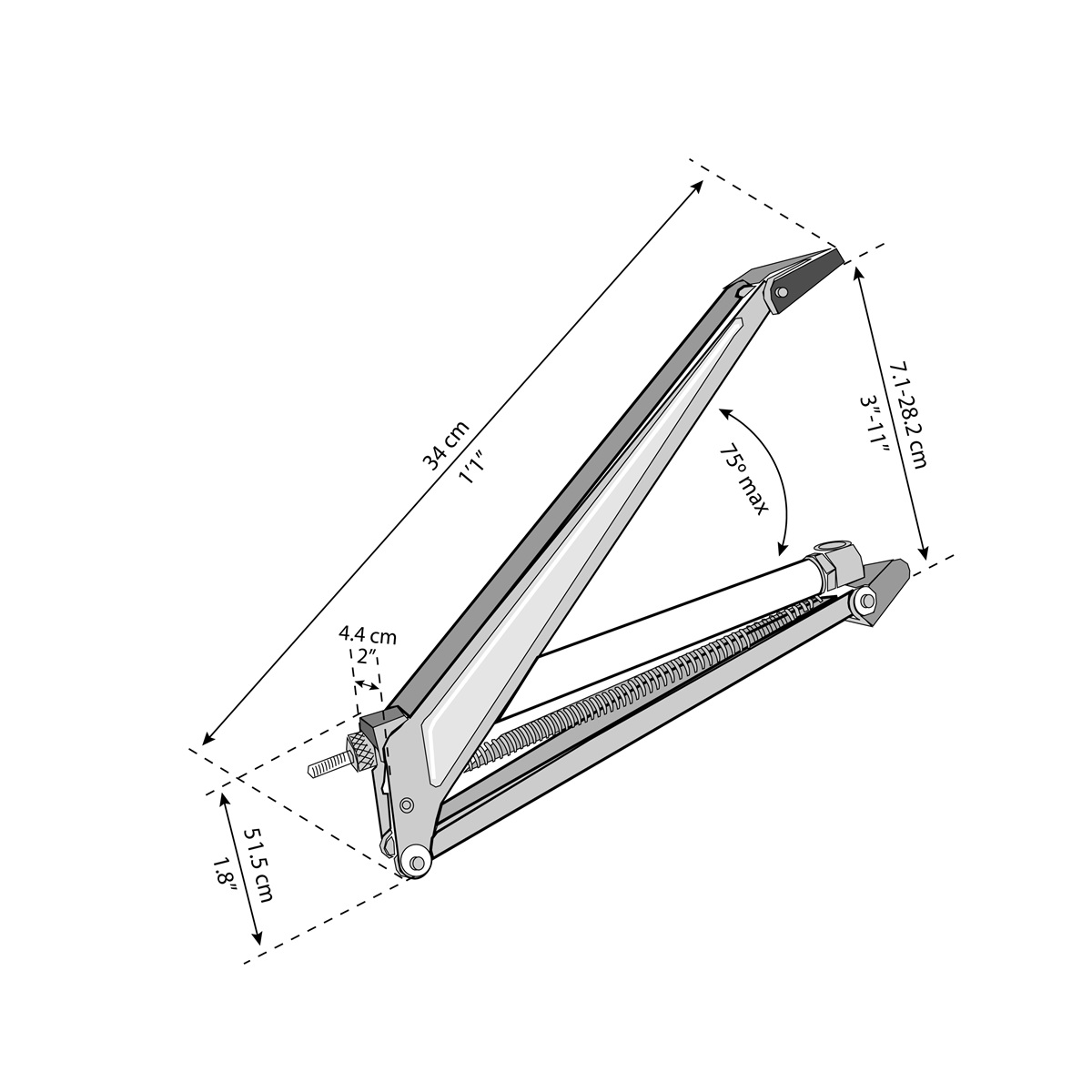 Palram - Canopia - automatický otvírač střešního okna - Obrázek 2