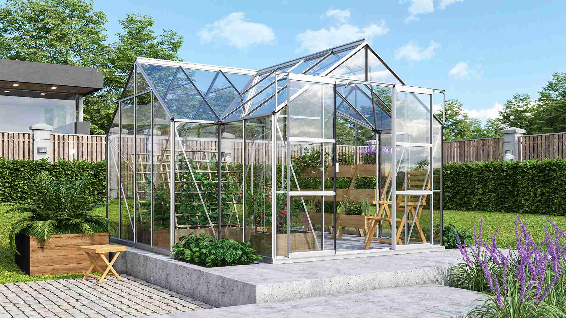 LANIT PLAST, s.r.o. skleník VITAVIA SIRIUS PC 6 mm stříbrný LG248 LANIT PLAST, s.r.o. skleník VITAVIA SIRIUS PC 6 mm stříbrný LG248