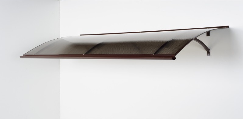 LANIT PLAST, s.r.o. stříška nad dveře LANITPLAST LARUS 120/85 hnědá LG658 - Obrázek 2