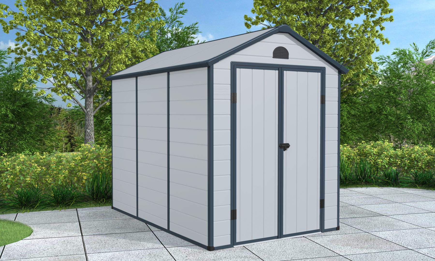 LANIT PLAST, s.r.o. plastový domek LANITPLAST LONGFORD 69 LG4019 - Obrázek 2