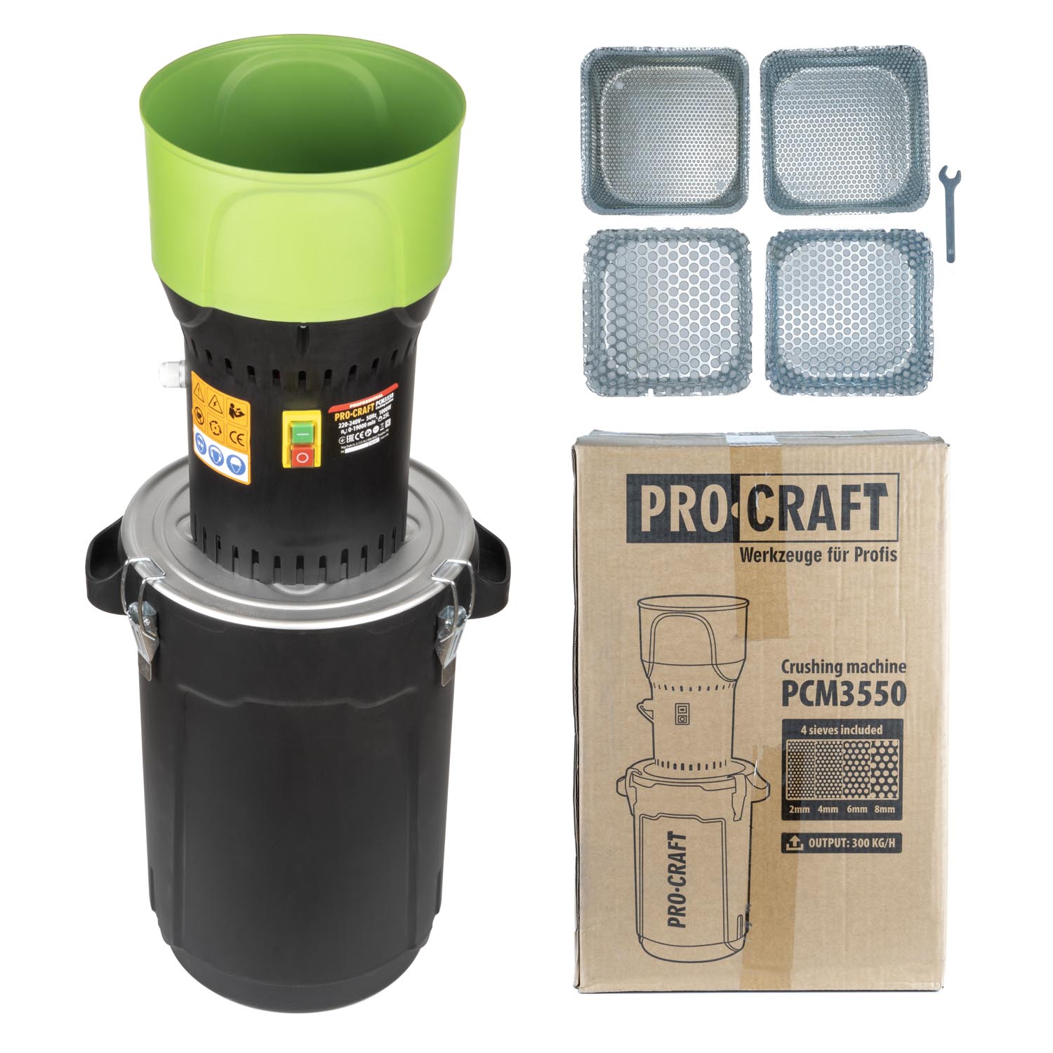 Procraft PCM3550 – elektrický šrotovník Procraft PCM3550 – elektrický šrotovník