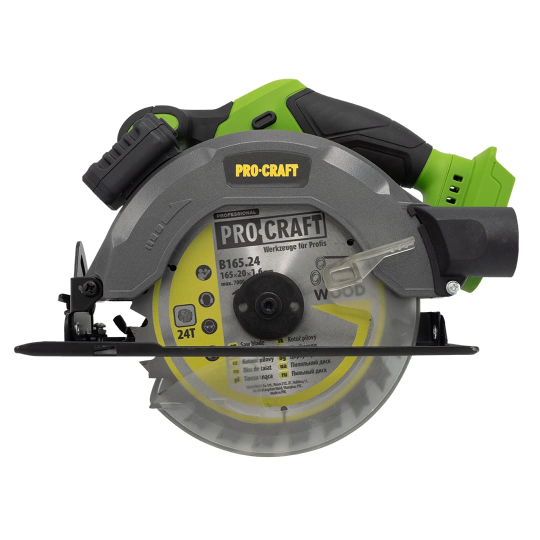 Procraft PCA28bb 20V – akumulátorová kotoučová pila (bez akumulátoru a nabíječky) Procraft PCA28bb 20V – akumulátorová kotoučová pila (bez akumulátoru a nabíječky)