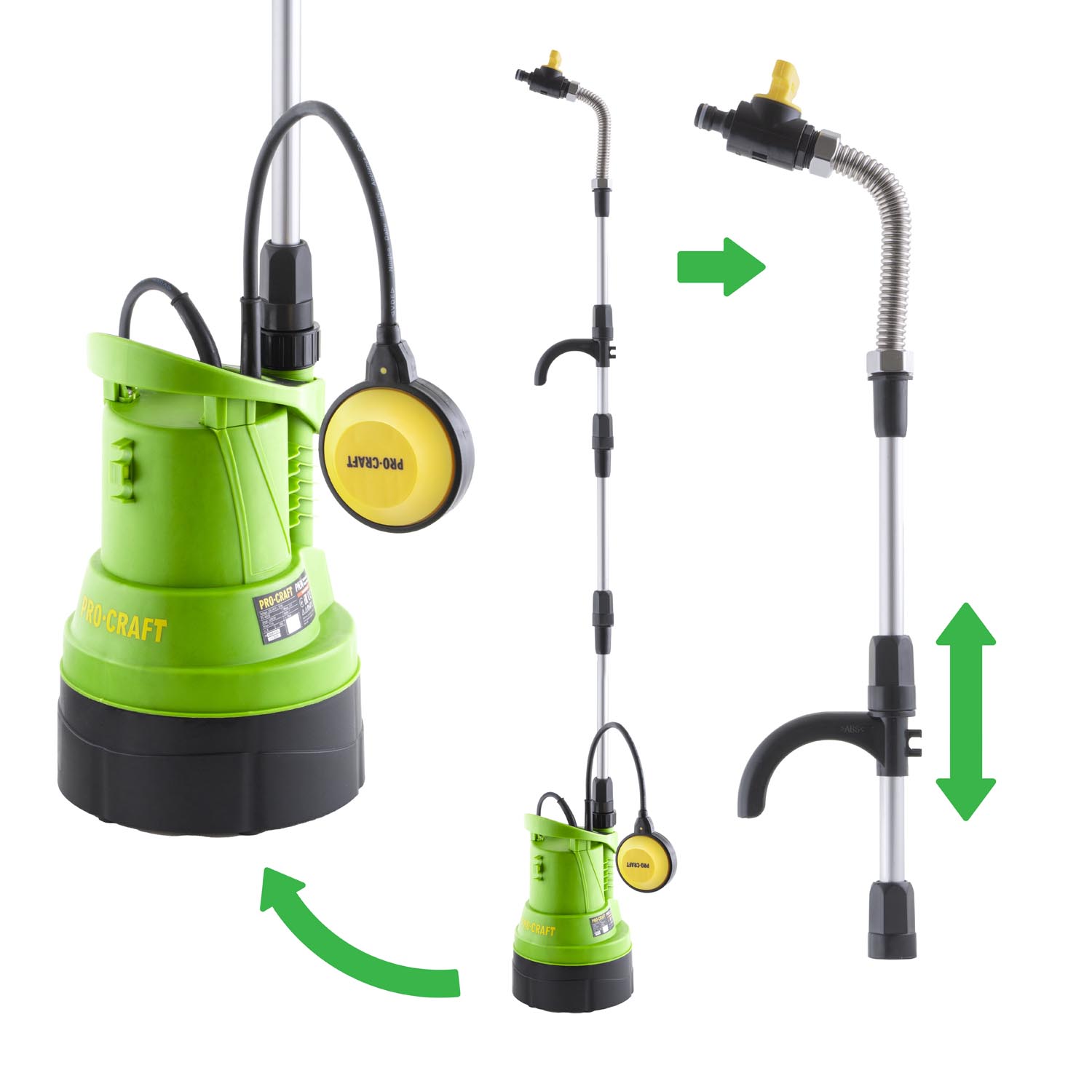 Procraft PN30 - ponorné čerpadlo - Obrázek 2