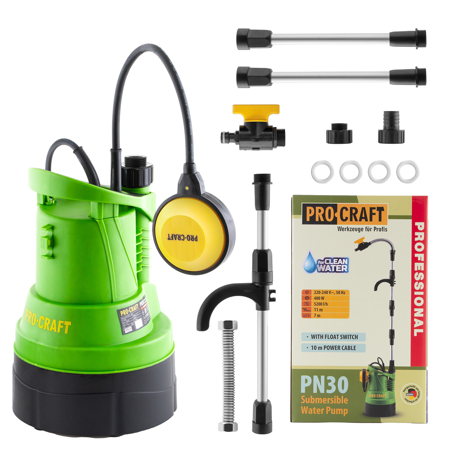 Procraft PN30 – ponorné čerpadlo Procraft PN30 – ponorné čerpadlo