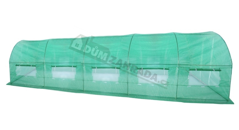 Zahradní fóliovník 3x8m VespaGarden - zelený - Obrázek 2