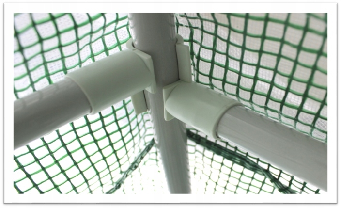 VespaGarden Zahradní pařeniště / fóliovník 180x140x94cm - zelený - Obrázek 2