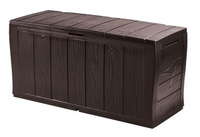 Keter Sherwood – zahradní úložný box 270 L – 117 x 45 x 57,5 cm – Brown Keter Sherwood – zahradní úložný box 270 L – 117 x 45 x 57,5 cm – Brown