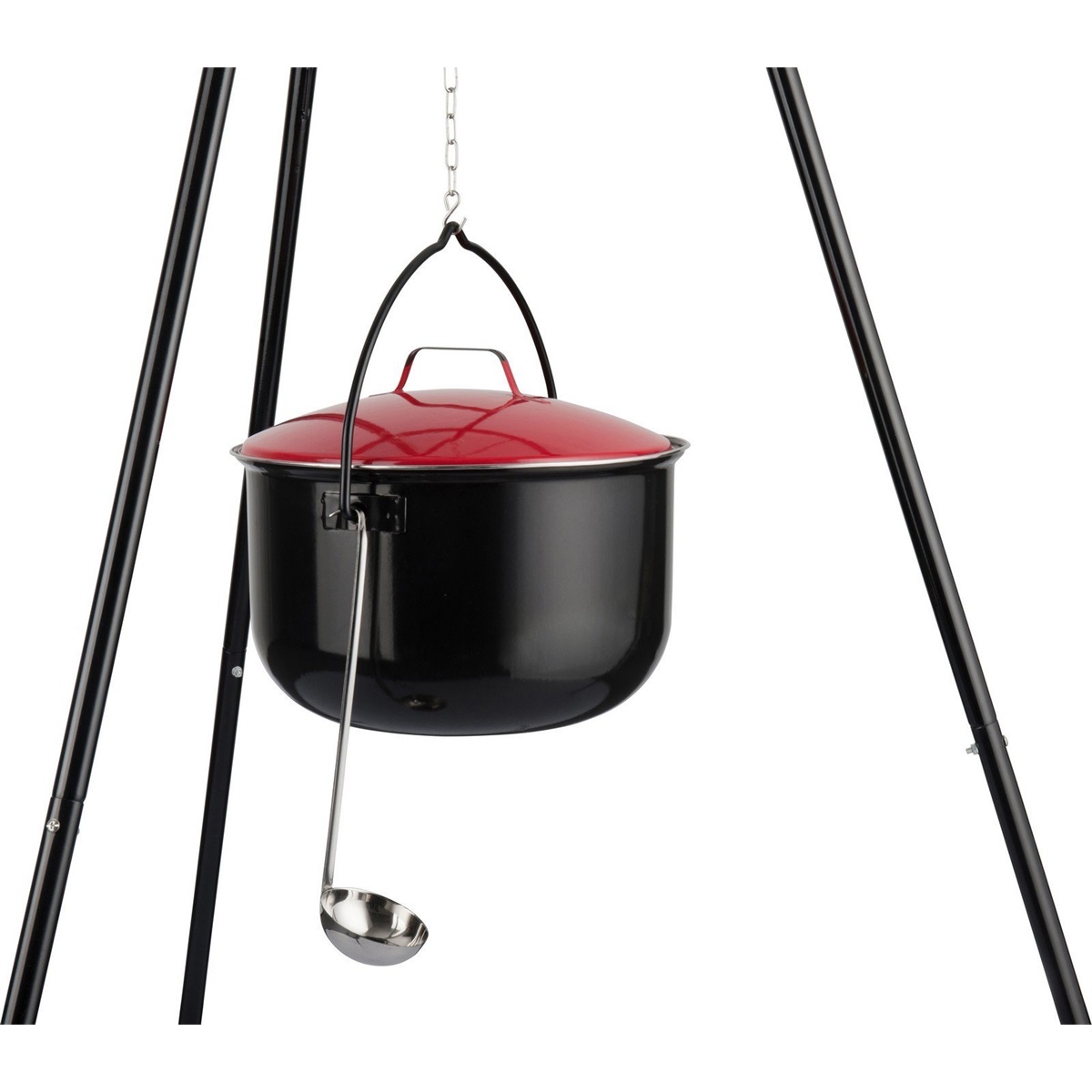 Smaltovaný kotlík Activa 14 l pro závěsný gril - - Obrázek 2