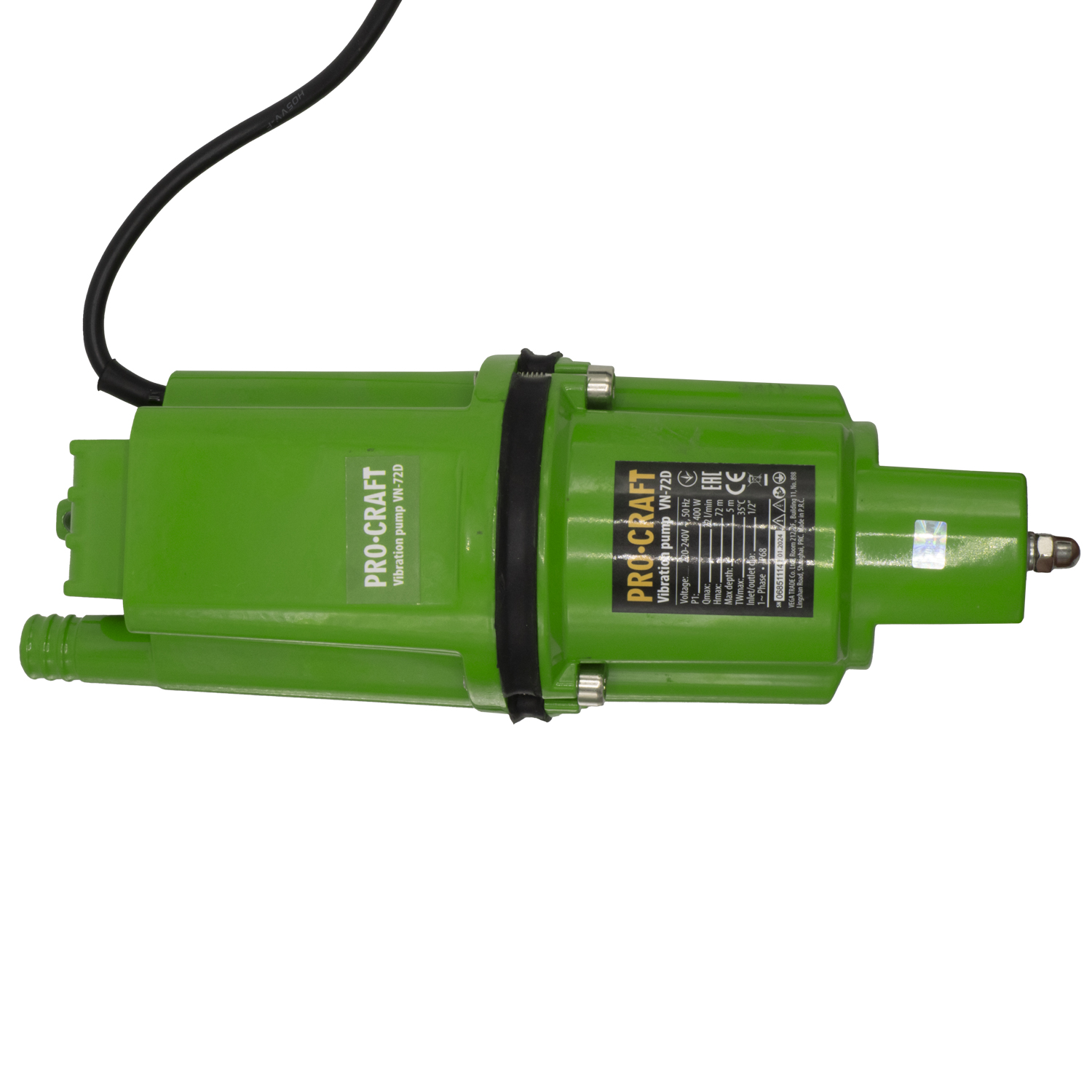 Procraft VN-72D SET- vibrační čerpadlo (s hadicí 15m / 3/4") - Obrázek 2