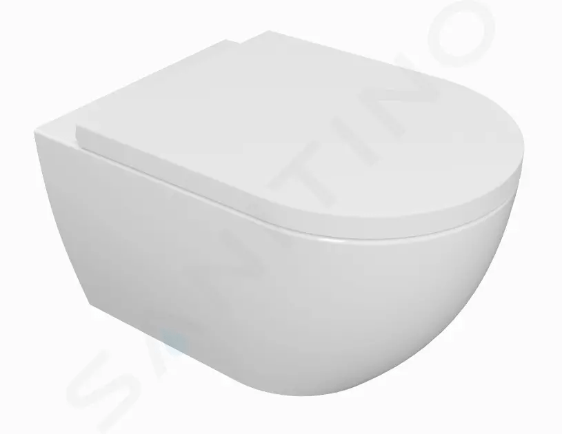 kielle 30102000 – Závěsné WC se sedátkem SoftClose, Rimless, bílá kielle 30102000 – Závěsné WC se sedátkem SoftClose, Rimless, bílá