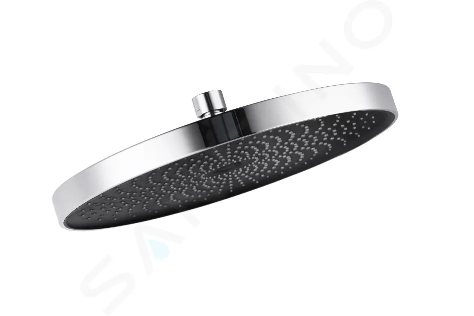kielle 20102SE0 - Hlavová sprcha 260, 1 proud, sprchové rameno 35 cm, chrom/černá - Obrázek 2