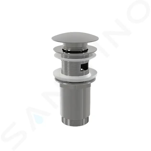 kielle 30901020 – Umyvadlová výpusť, ClickClack, kov kielle 30901020 – Umyvadlová výpusť, ClickClack, kov