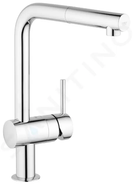 Grohe 32168000 – Dřezová baterie s výsuvnou koncovkou, chrom Grohe 32168000 – Dřezová baterie s výsuvnou koncovkou, chrom