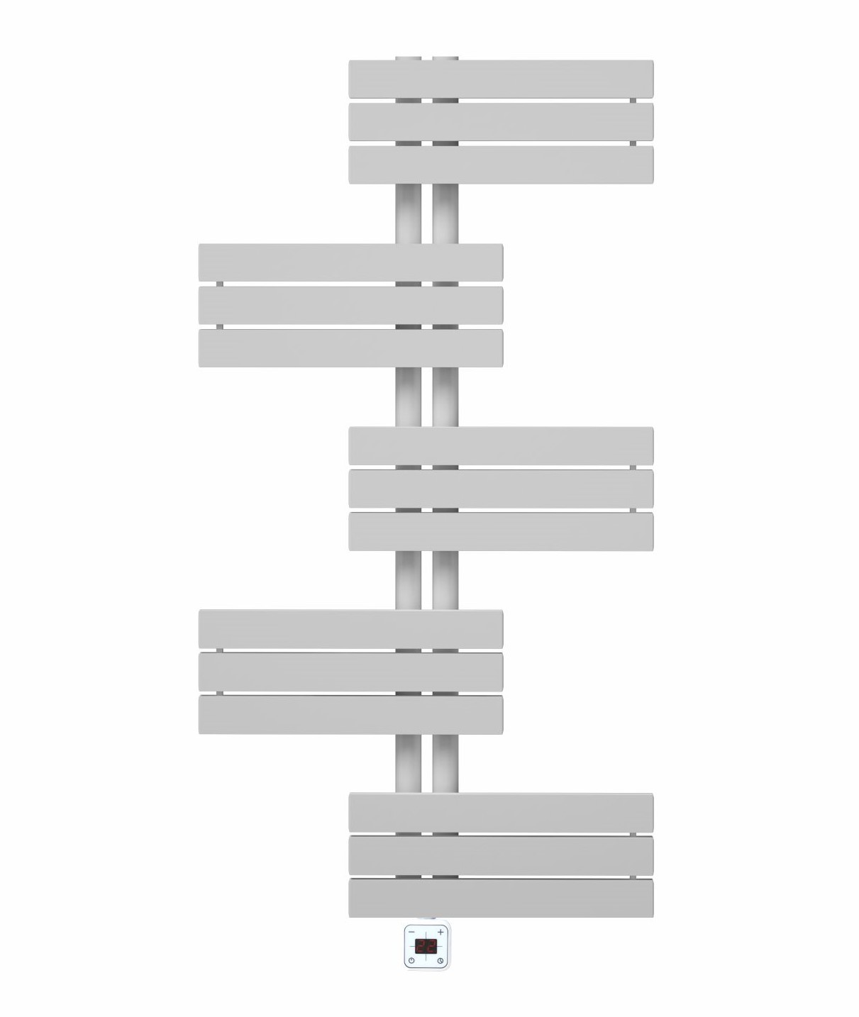 ELÍZ Elektrický koupelnový radiátor 60 x 139 cm, příkon 800 W, se zabudovanou topnou tyčí, elektronické ovládání, bílá barva (Elíz EBR 800 AGP-W) ELÍZ Elektrický koupelnový radiátor 60 x 139 cm, příkon 800 W, se zabudovanou topnou tyčí, elektronické ovládání, bílá barva (Elíz EBR 800 AGP-W)