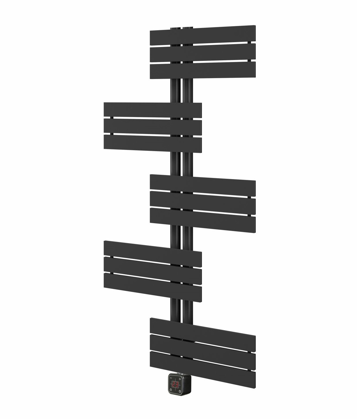 ELÍZ Elektrický koupelnový radiátor 60 x 139 cm, příkon 800 W, se zabudovanou topnou tyčí, elektronické ovládání, černá barva (Elíz EBR 800 AGP-B) ELÍZ Elektrický koupelnový radiátor 60 x 139 cm, příkon 800 W, se zabudovanou topnou tyčí, elektronické ovládání, černá barva (Elíz EBR 800 AGP-B)