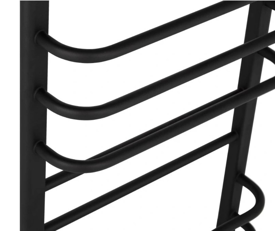 ELÍZ Elektrický sušák ručníků, 550 x 520 mm, 109 W, černý - Obrázek 2