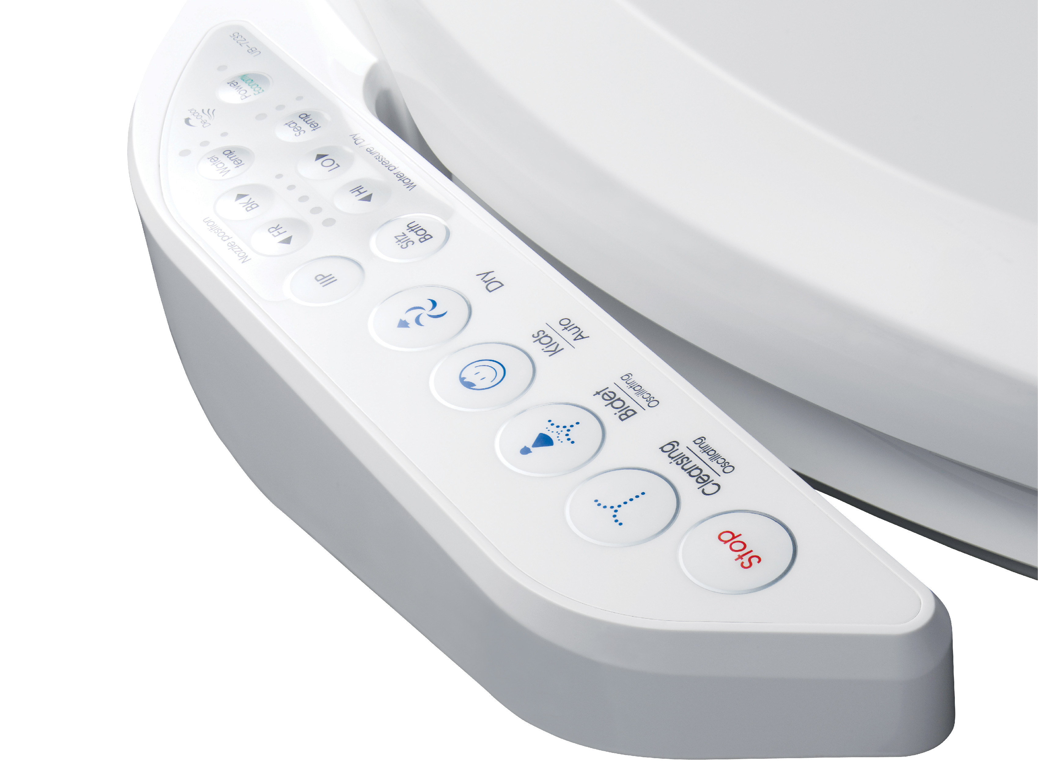 U-Spa 7235 CX Elektronický přídavný bidet - bidetovací sedátko (USPA) - Obrázek 2