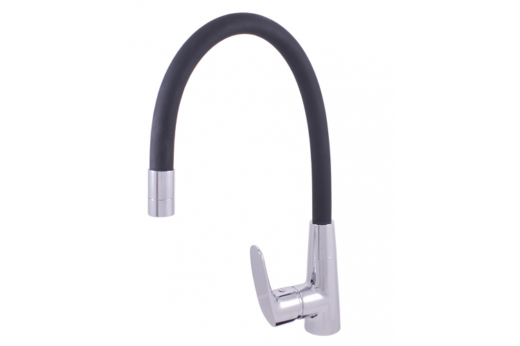 RAV Slezák Slezák Rav AMUR AM719.0/10C vodovodní baterie dřezová s flexibilním ramínkem – černá/chrom RAV Slezák Slezák Rav AMUR AM719.0/10C vodovodní baterie dřezová s flexibilním ramínkem – černá/chrom