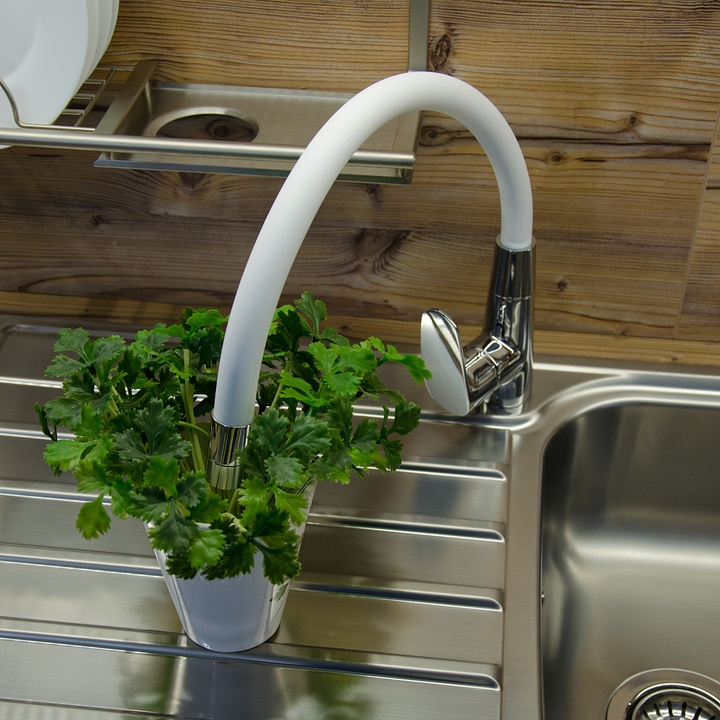 RAV Slezák Slezák Rav AMUR AM719.5/11B baterie dřezová s flexibilním ramínkem se sprchou - Obrázek 2