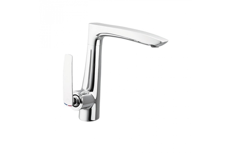 Rubineta Aero-33 – dřezová stojánková baterie s otočným ramínkem Rubineta Aero-33 – dřezová stojánková baterie s otočným ramínkem