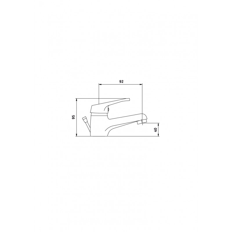 Olsen spa Umyvadlová baterie EOS - 18 - Obrázek 2