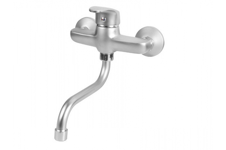 Extol Opera 84014 nástěnná umyvadlová baterie 100 mm, matný chrom Extol Opera 84014 nástěnná umyvadlová baterie 100 mm, matný chrom